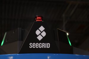 Seegrid logo on AMR